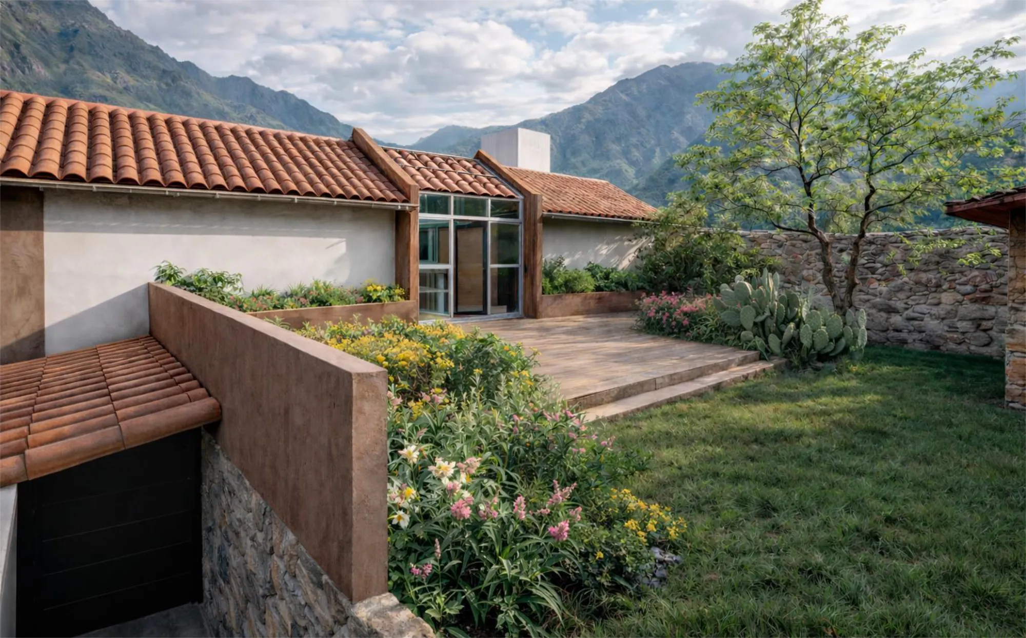 Casa Jardín Rosa